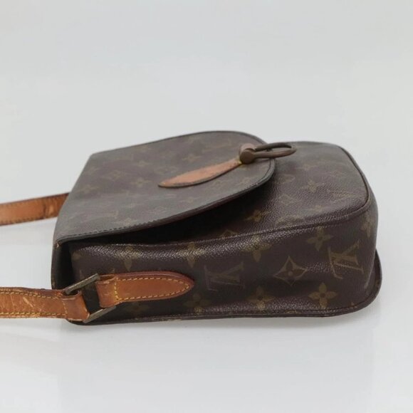 LOUIS VUITTON Monogram Saint Cloud GM Shoulder Bag M51242 LV Auth 141016 - Picture 5 of 16